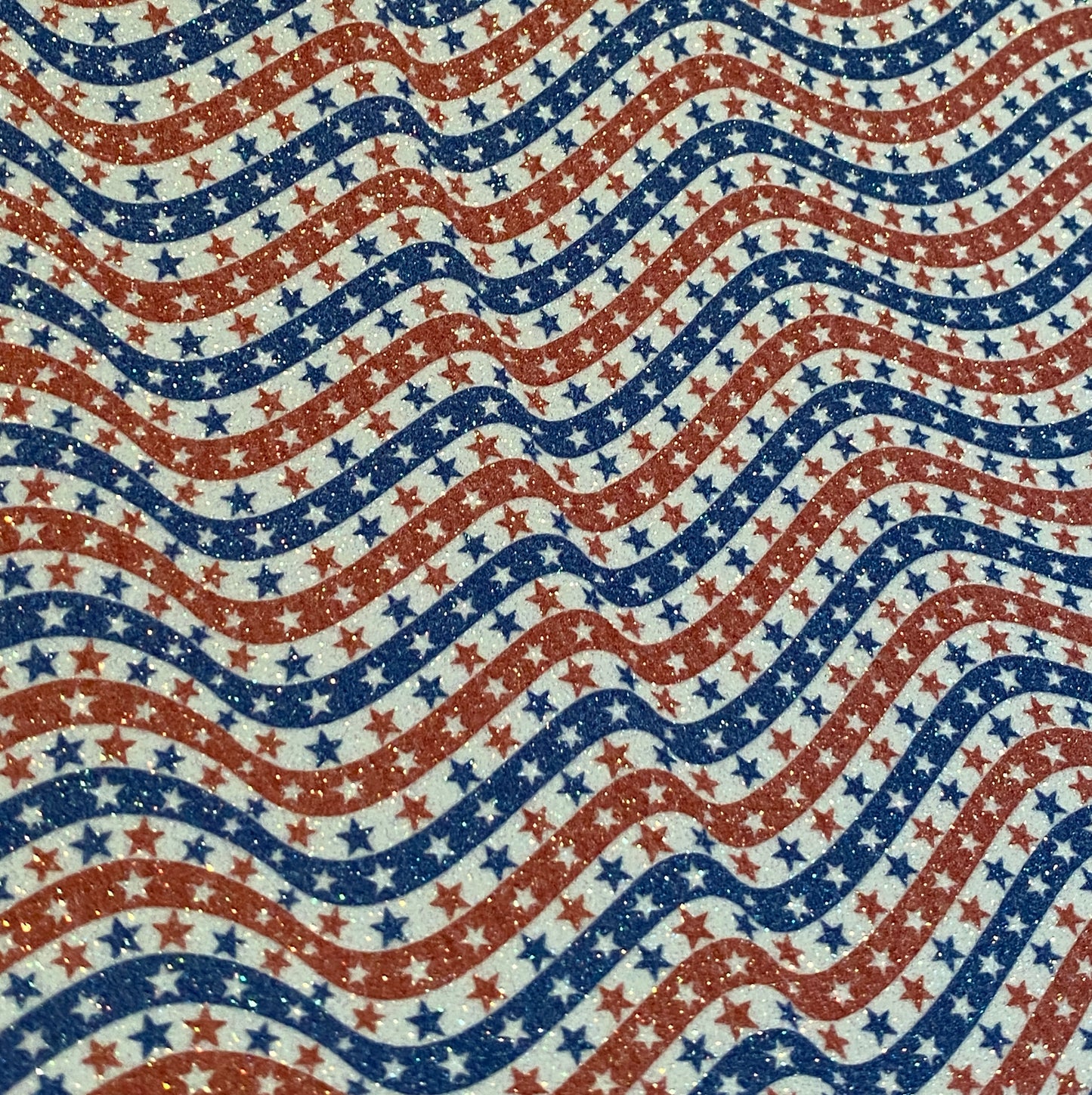 Pride Stripe Glitter Pattern HTV 12”x20” Sheet