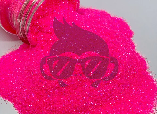 Hotter Than Hawt - Ultra Fine Rainbow Glitter - (Neon Pink)