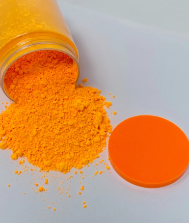 Inferno - Fluorescent Mica Powder - (Neon Orange)