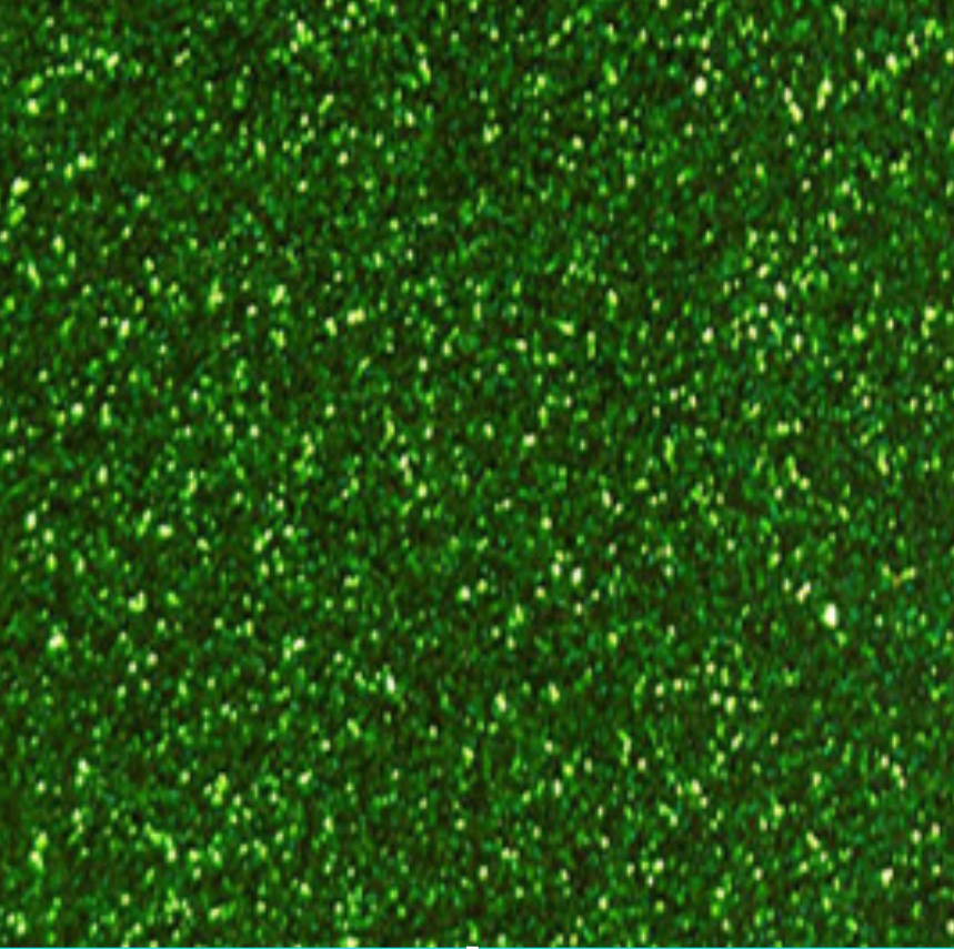 Kelly Green Glitter Flake Roll - 20"x5'