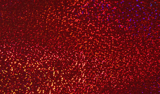 Red Hologram Roll 20"x60"