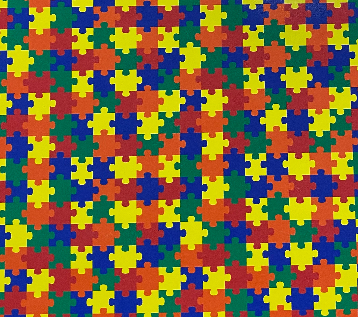 Awareness Puzzle Adhesive Vinyl 12”x20” Sheet