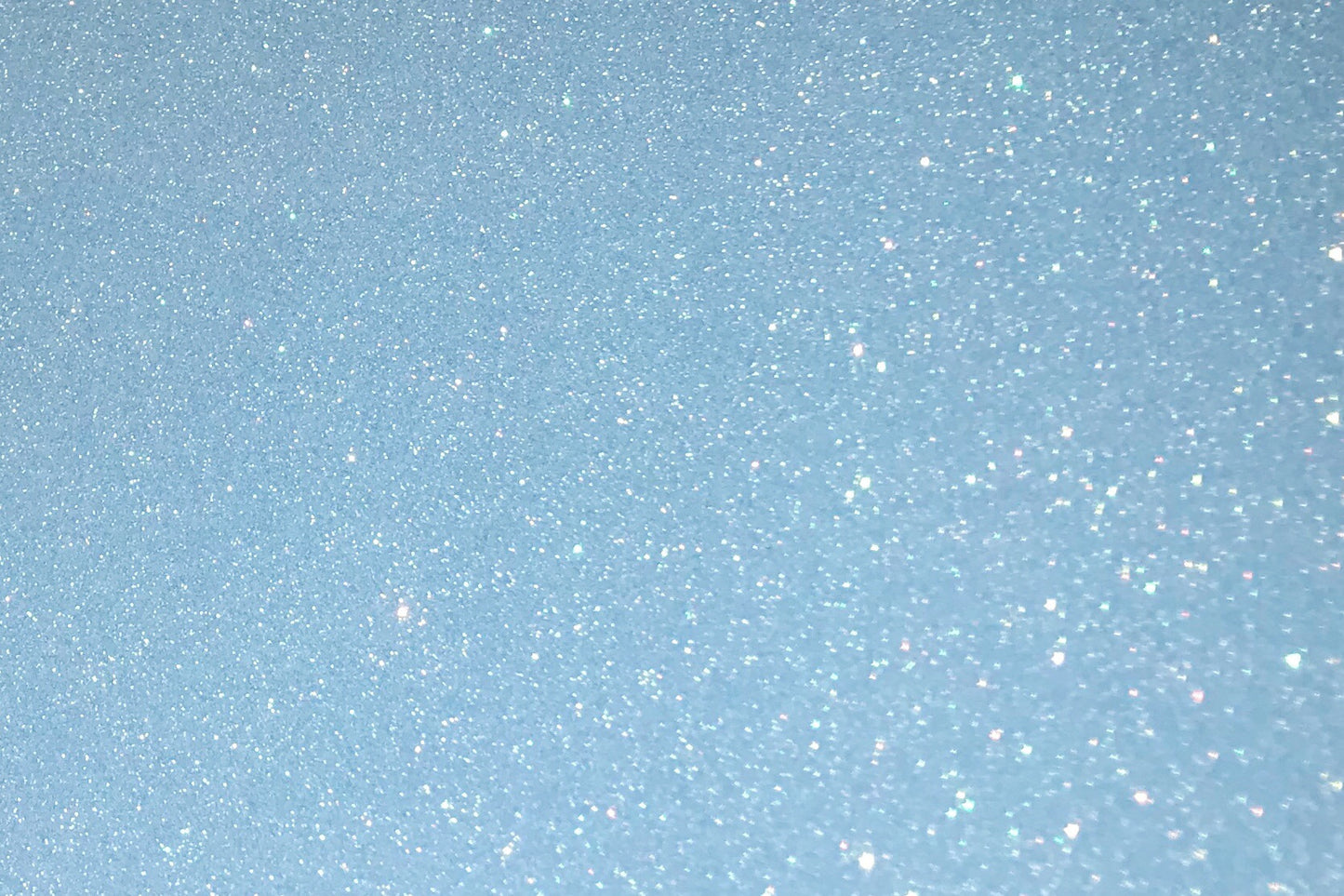 Fluorescent Blue Glitter Flake Sheet - 12"x20"