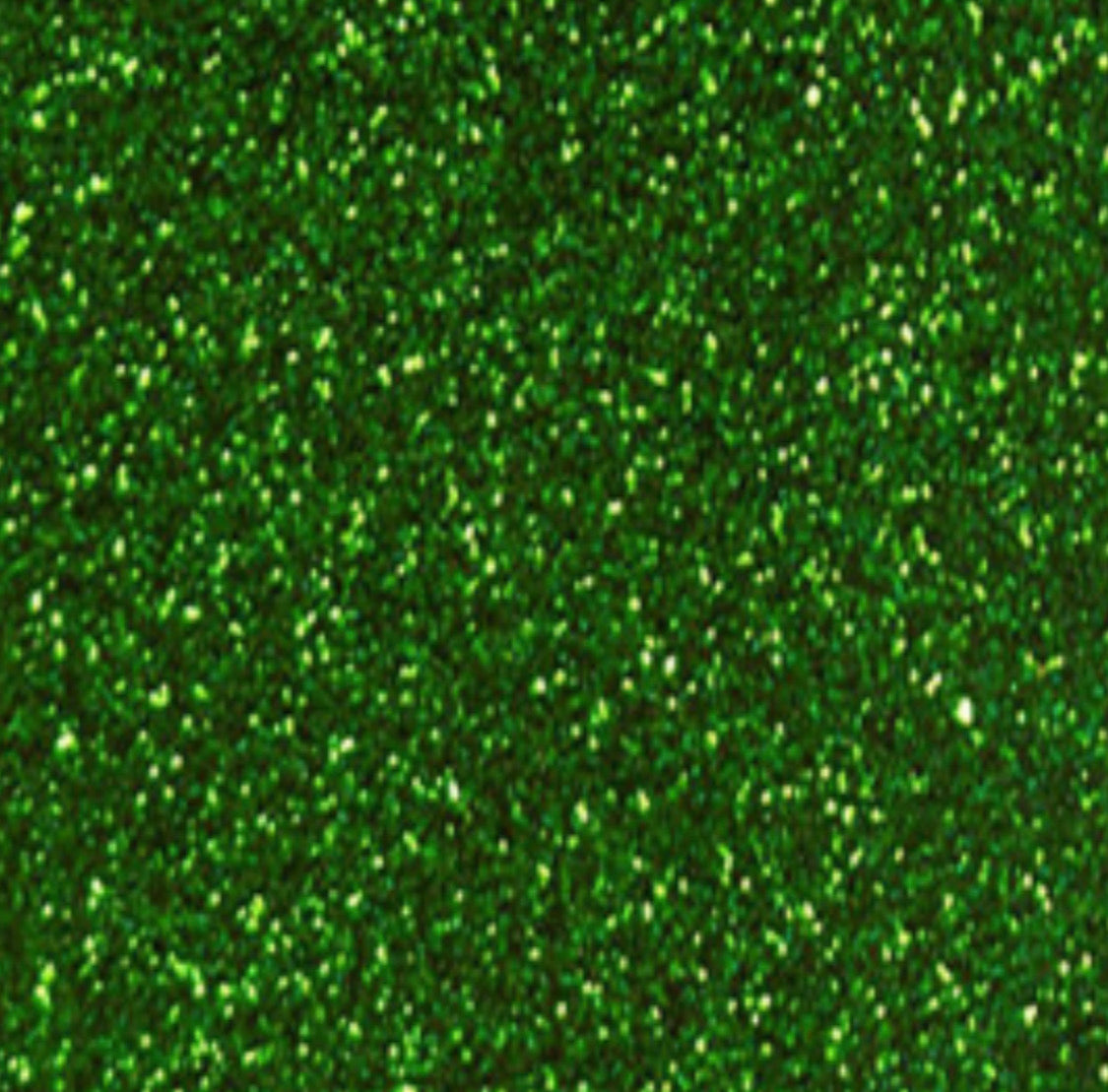 Kelly Green Glitter Flake Sheet -12"x20"