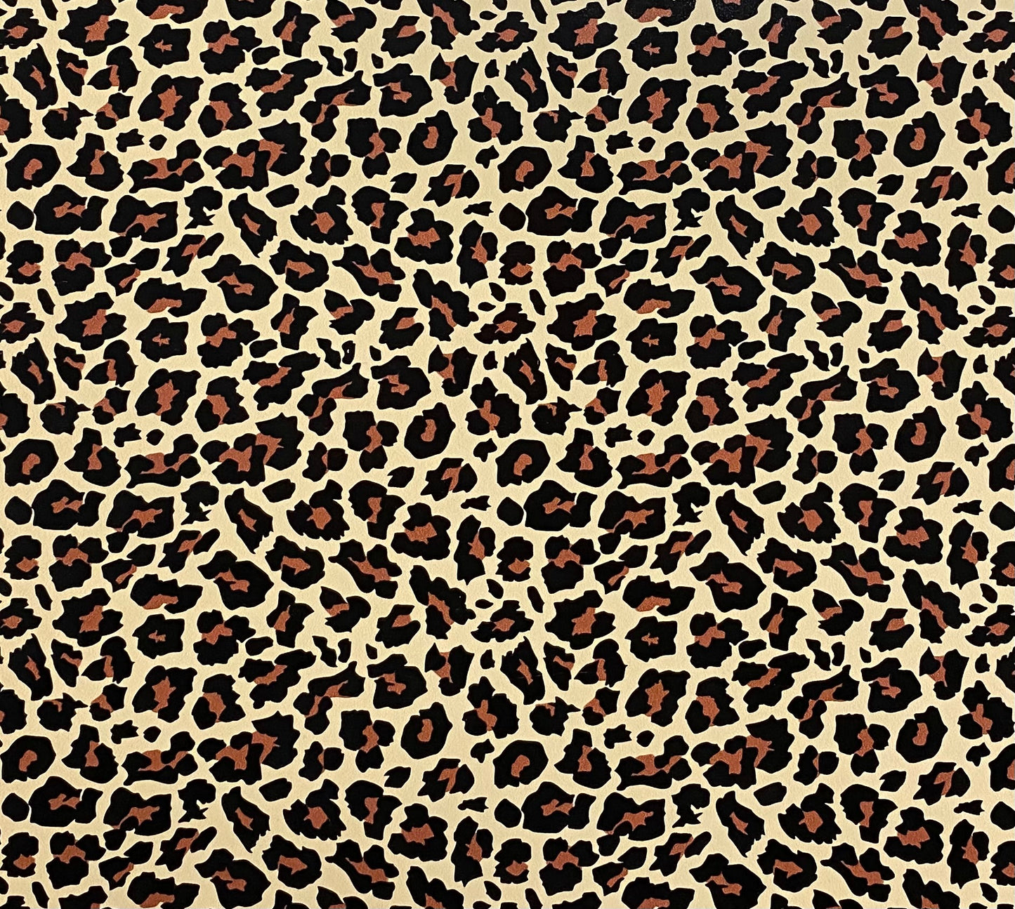 Cheetah Print Adhesive Vinyl 12”x20” Sheet