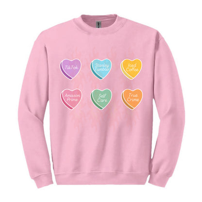 Sweethearts Candy Loves Sweatshirt