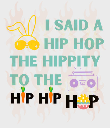 Hippity to the Hip Hop DTF Transfer