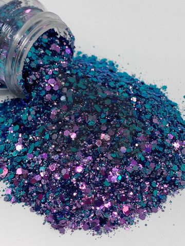 Jinx - Color Shifting Mixology Glitter - (Teal to Purple Shift)