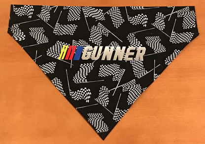 Personalized NASCAR Over the Collar Dog Bandana