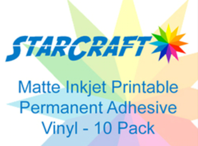 StarCraft 10-pack Printable Adhesive Vinyl Sheet