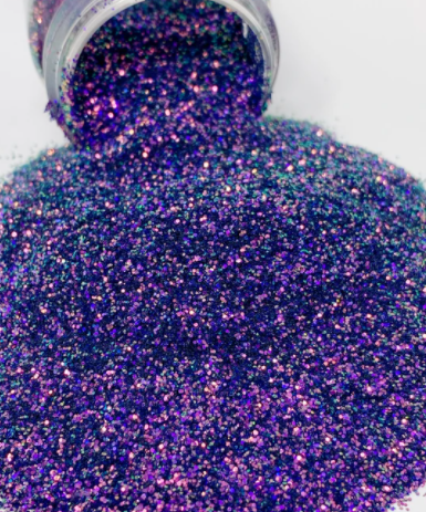 Man O'War - Coarse Color Shift Glitter - (Purple to Teal)