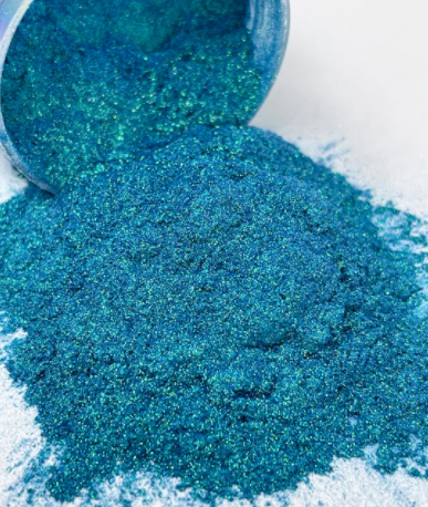 Atlas - Chameleon Mica Powder - (Blue Color Shift)
