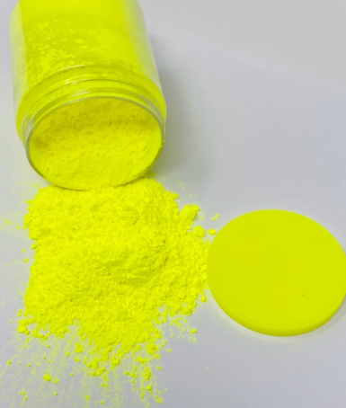 Bolt - Fluorescent Mica Powder - (Neon Yellow)