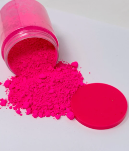 Too Hawt to Handle - Fluorescent Mica Powder - (Neon Pink)
