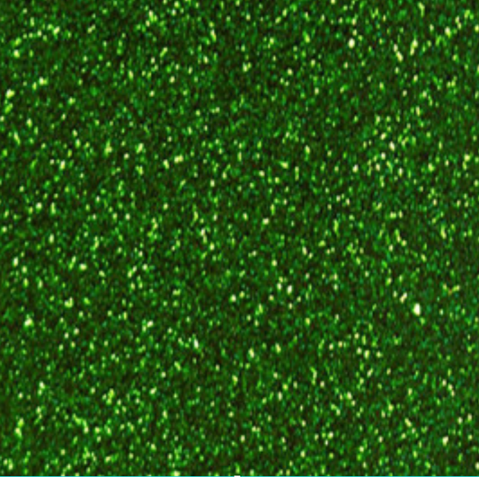 Kelly Green Glitter Flake Roll - 20"x5'