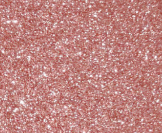 Rose Gold Glitter Flake Roll - 20"x5'