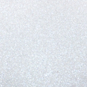 White Glitter Flake Roll - 20"x5'