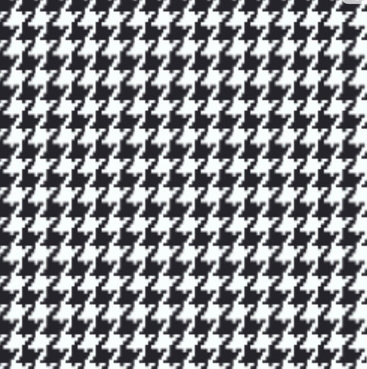 Houndstooth Pattern HTV Roll 20"x3'