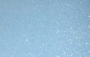 Fluorescent Blue Glitter Flake Roll - 20"x5'