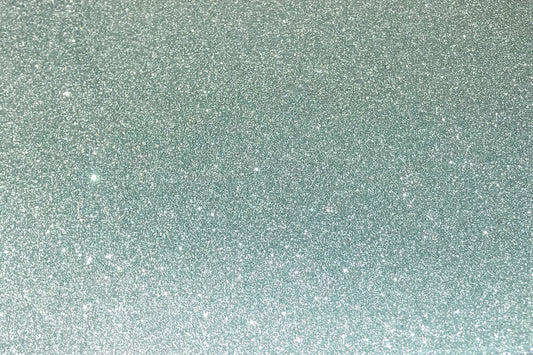 Mint Glitter Flake Sheet - 12"x20"