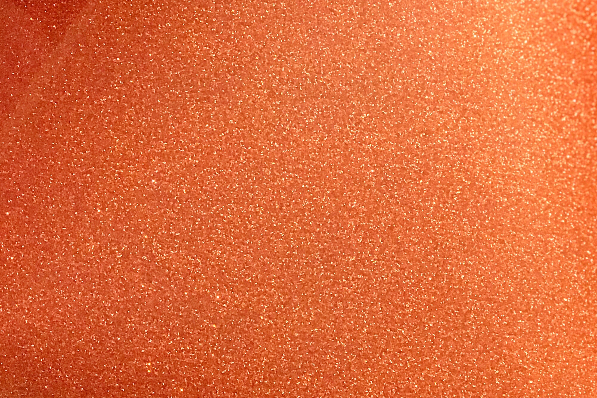 Orange Glitter Flake Sheet - 12"x20"