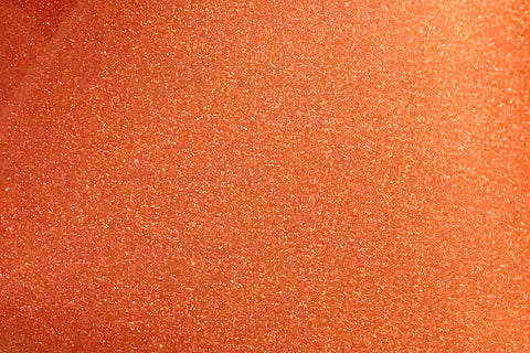 Orange Glitter Flake Sheet - 12"x20"