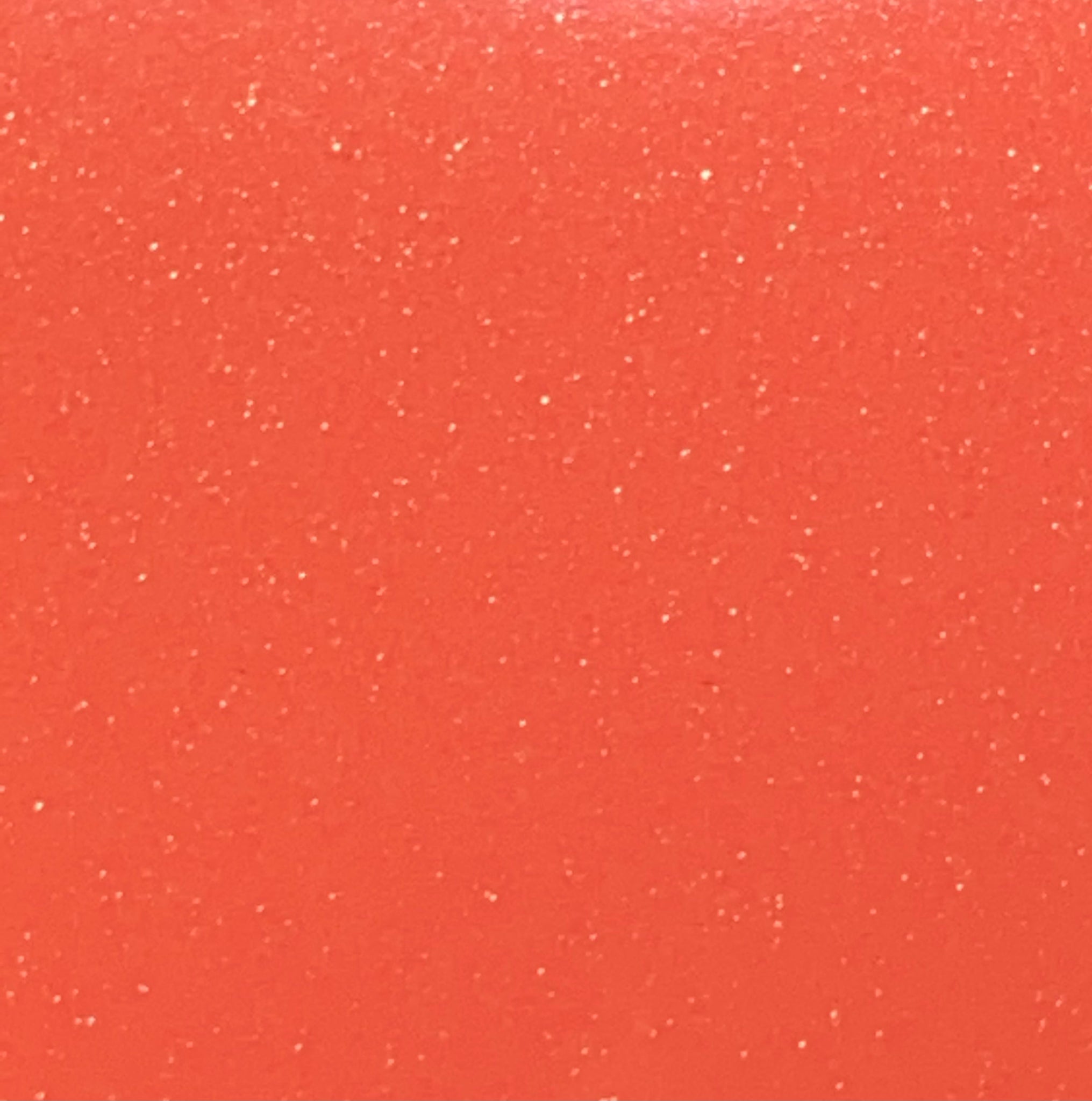 Coral Glitter Flake Sheet - 12"x20"