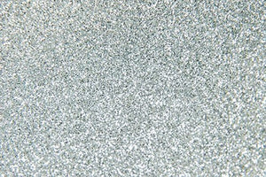 Silver Glitter Flake Sheet - 12"x20"