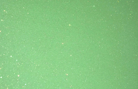 Fluorescent Green Glitter Flake Roll - 20"x5'