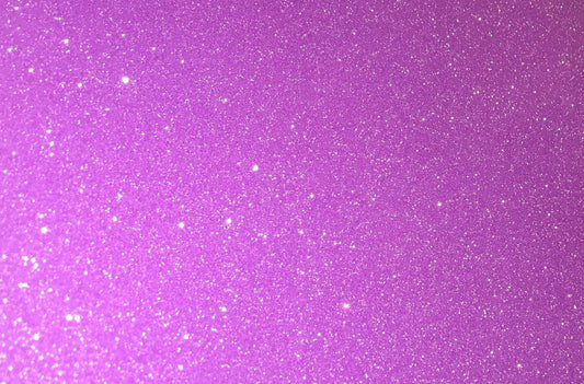 Fluorescent Purple Glitter Flake Roll - 20"x5'