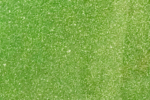 Light Green Glitter Flake Sheet - 12"x20"