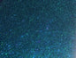 Peacock Teal Glitter Flake Sheet 12"x20"