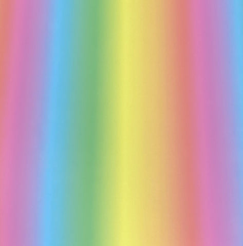 Prizm Fade Rainbow Pastel 20”x3' Roll