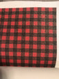 Red Buffalo Plaid Pattern Glitter HTV 12”x20” Sheet