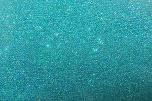 Beach Blue Glitter Flake Roll - 20"x5'