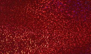 Red Hologram Roll 20"x60"