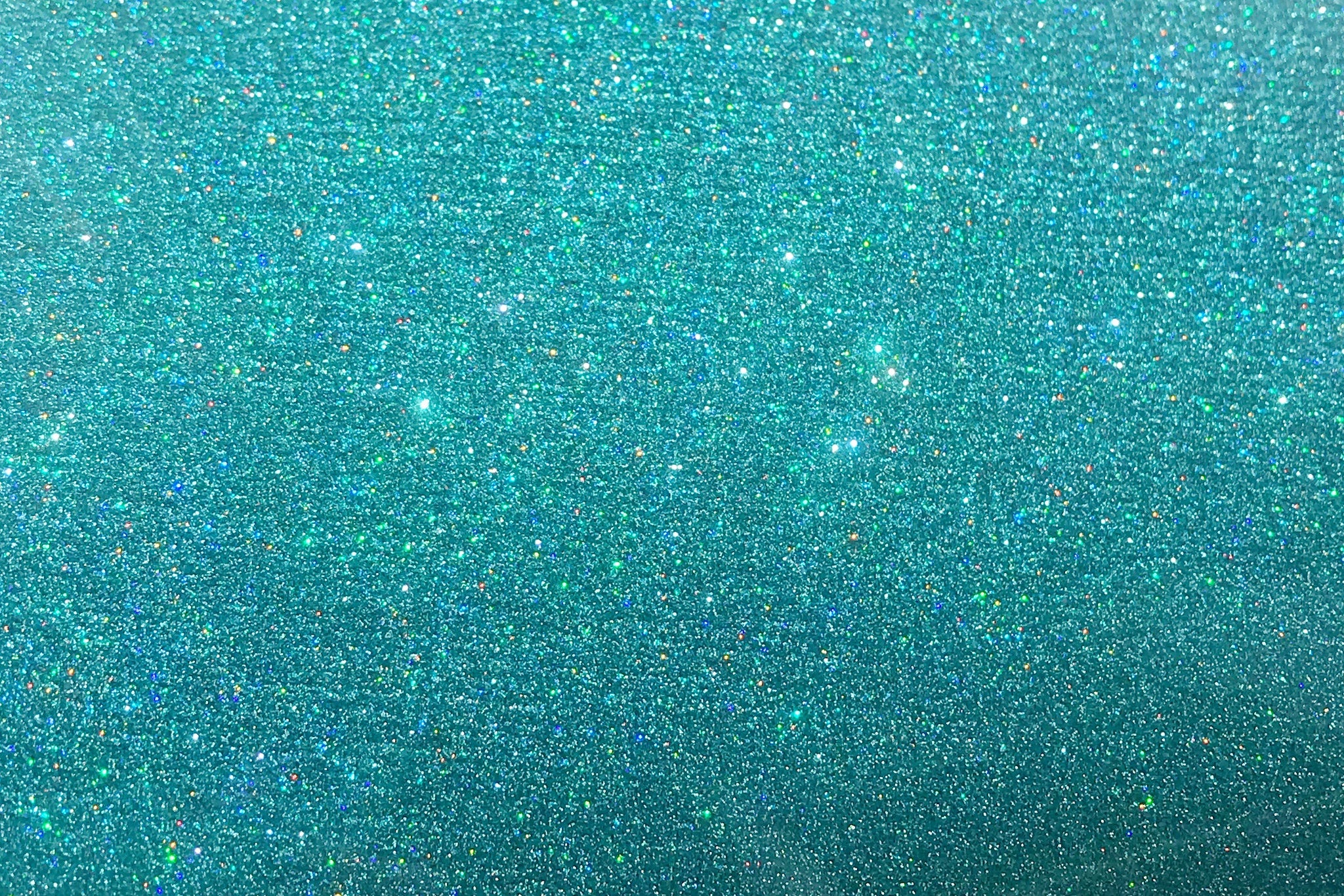 Beach Blue Glitter Flake Sheet - 12"x20"