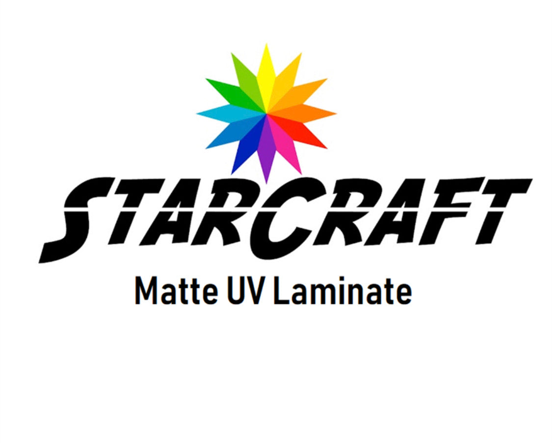 StarCraft Matte UV Laminate Sheet for Printable Adhesive Vinyl