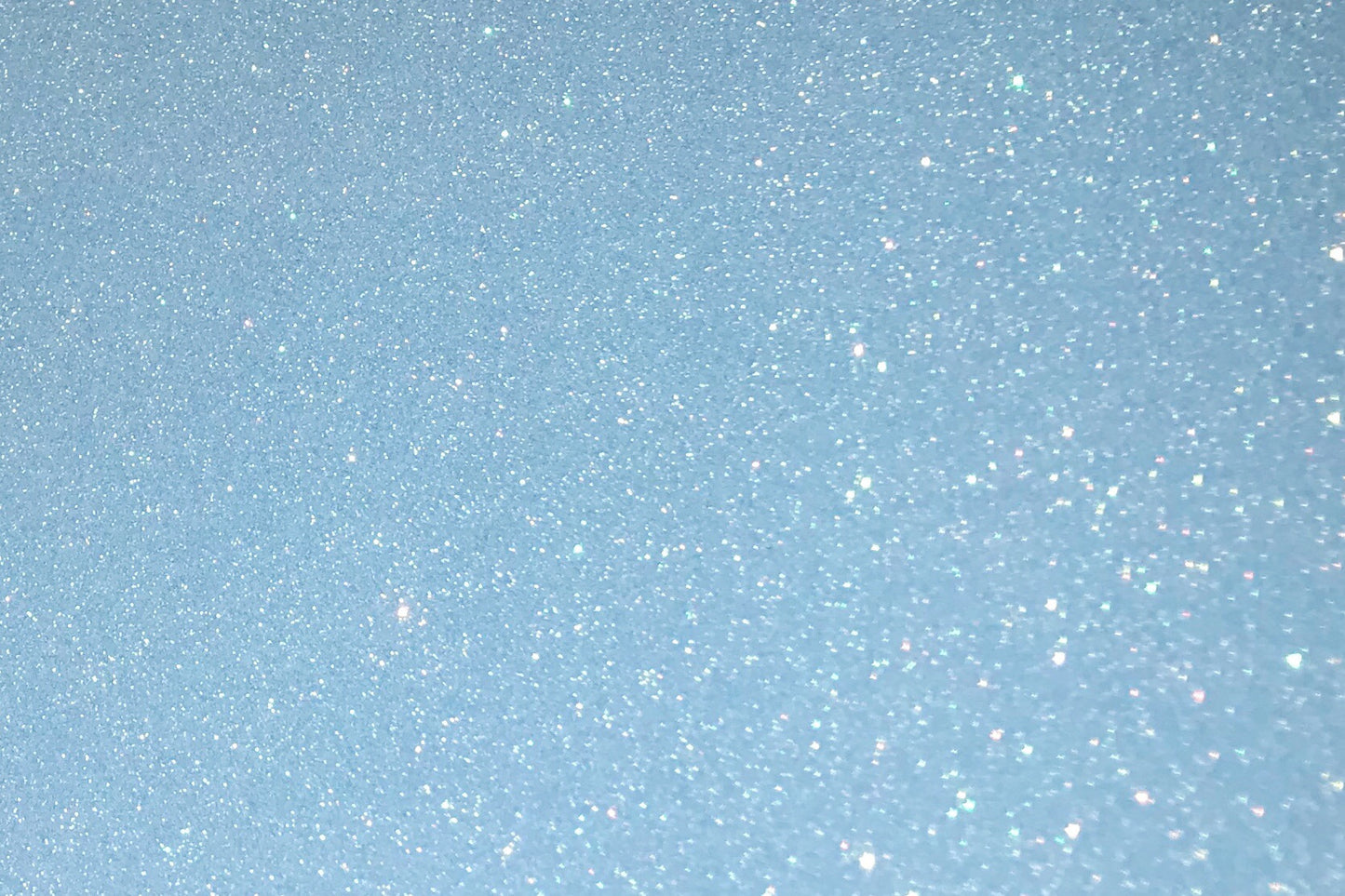 Fluorescent Blue Glitter Flake Sheet - 12"x20"