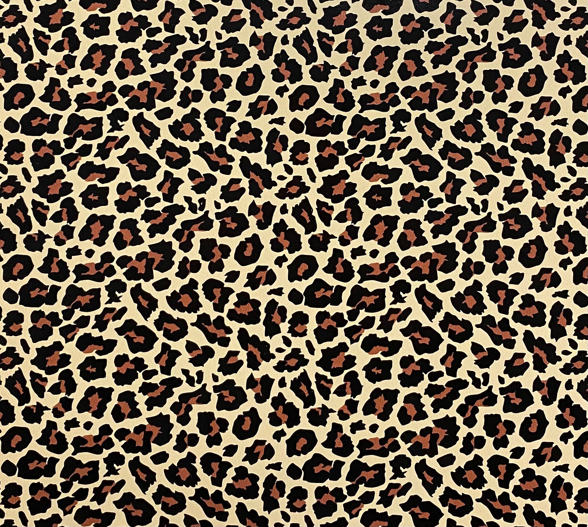 Cheetah Print Pattern HTV Roll 20”x3’
