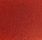 Harvest Red Glitter Roll 20”x5’