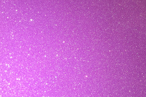 Fluorescent Purple Glitter Flake Sheet - 12"x20"