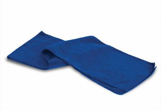 Royal Blue Fleece Scarf