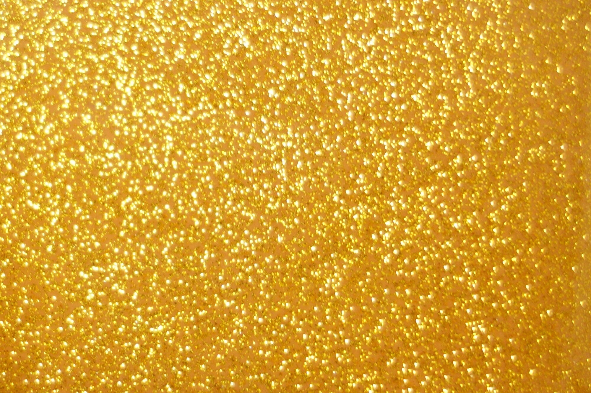 Yellow Gold Glitter Flake Sheet - 12"x20"