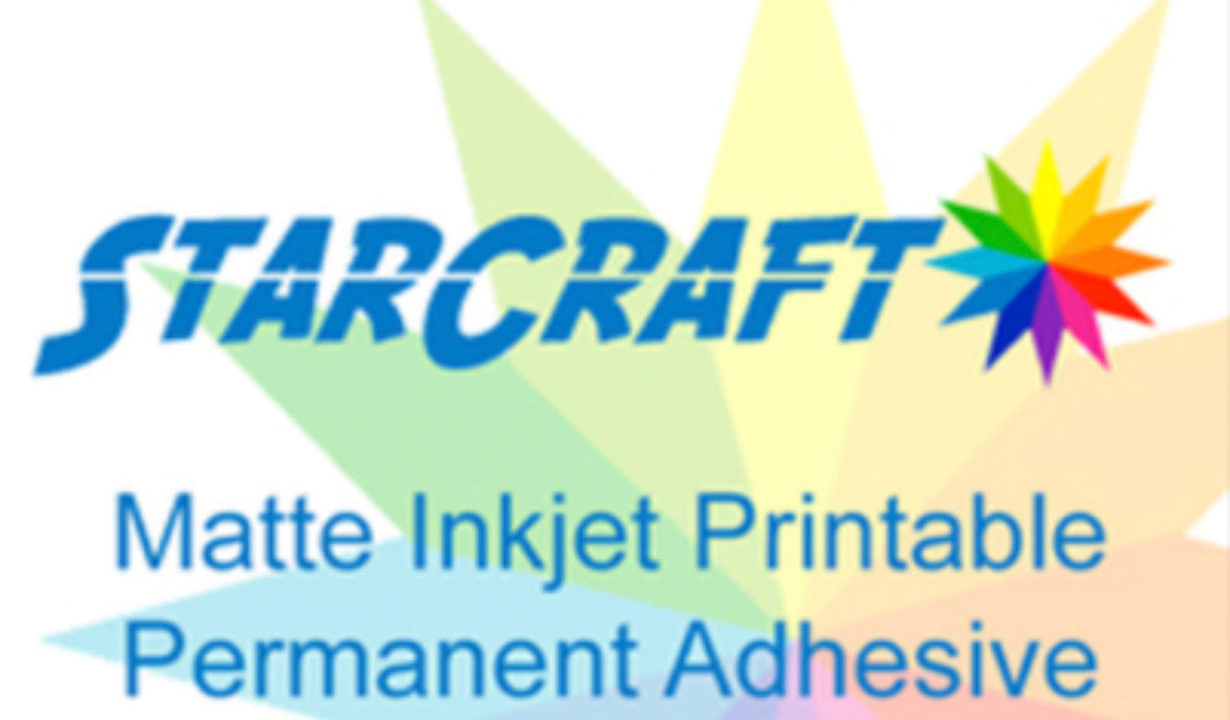 StarCraft Printable Adhesive Vinyl Sheet Vinyl Cut Pros